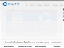 Tablet Screenshot of meicltda.com